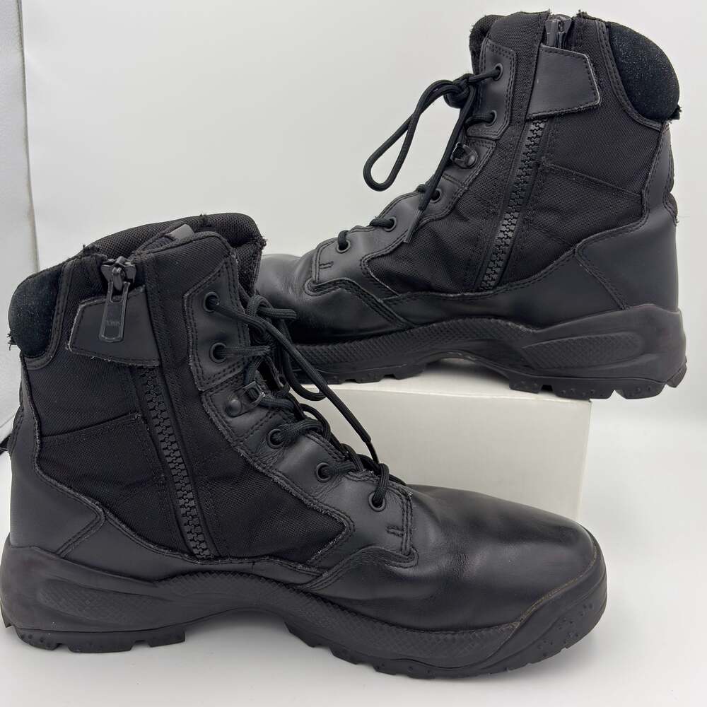 5.11 Tactical ATAC 2.0 6" Side Zip Boots Mens 14 Black Duty Work 12394